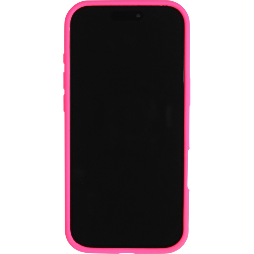 Coque iPhone 17 Pro - Soft Touch - Rose foncé