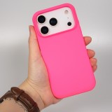 Coque iPhone 17 Pro - Soft Touch - Rose foncé
