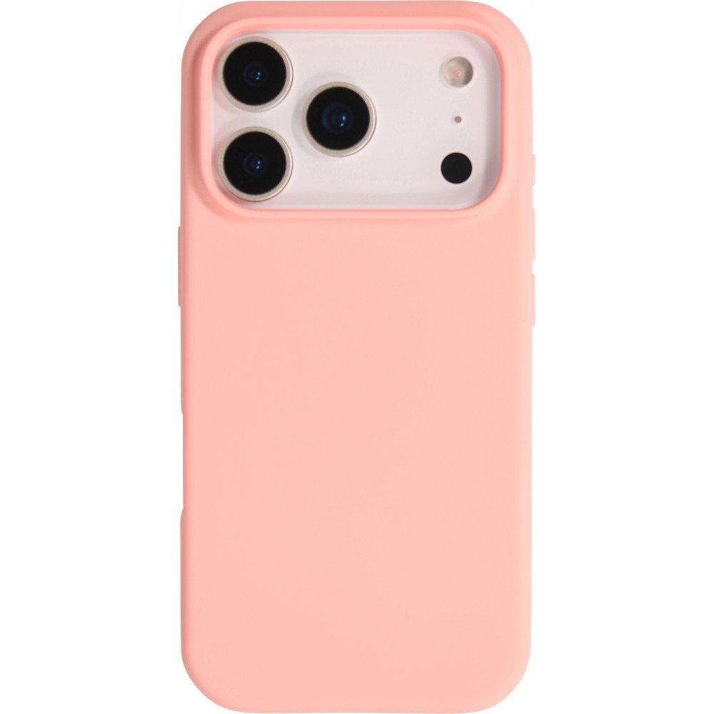 Coque iPhone 17 Pro - Soft Touch - Rose clair