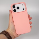 Coque iPhone 17 Pro - Soft Touch - Rose clair