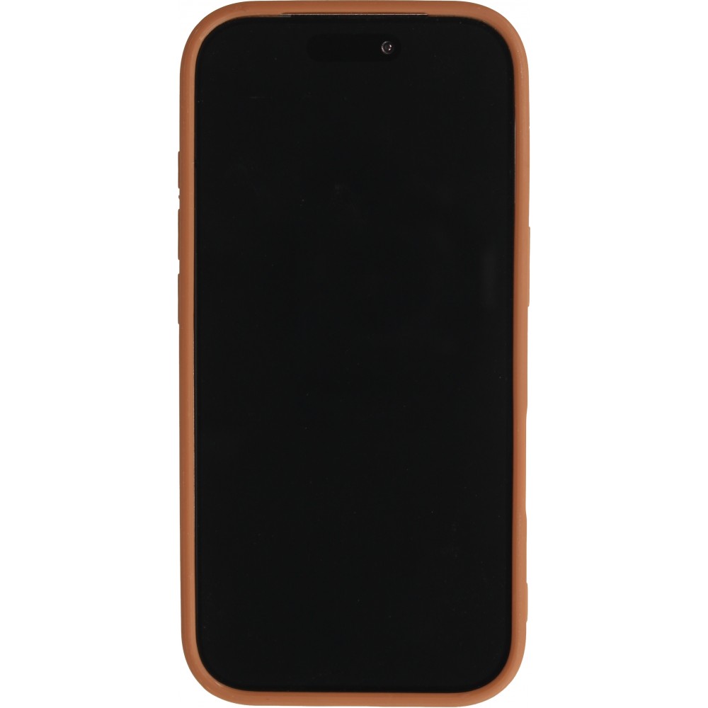 iPhone 17 Pro Max Case Hülle - MagSafe-kompatibles Premium-Technikgewebe mit eleganter Schutzhülle - Braun