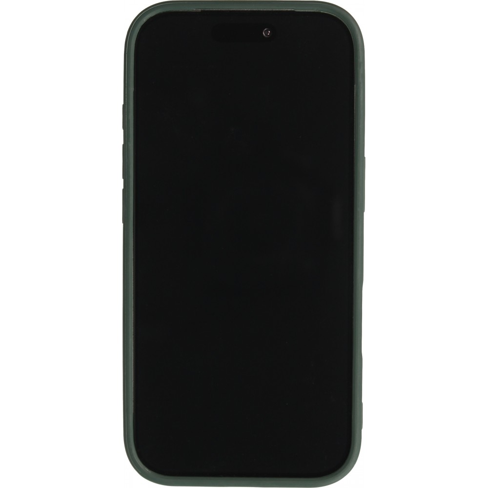 iPhone 17 Pro Max Case Hülle - MagSafe-kompatibles Premium-Technikgewebe mit eleganter Schutzhülle - Grün