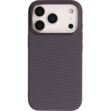 iPhone 17 Pro Max Case Hülle - MagSafe-kompatibles Premium-Technikgewebe mit eleganter Schutzhülle - Violett
