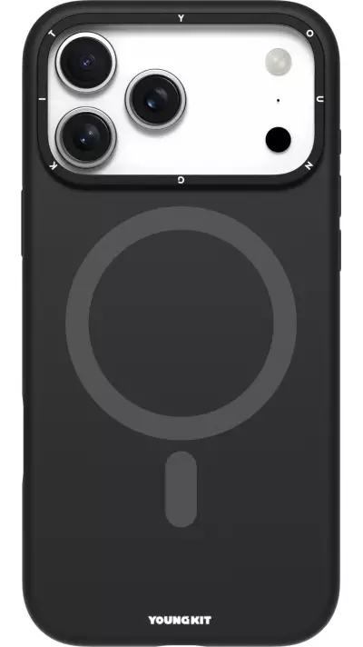 Coque iPhone 17 Pro Max - Youngkit Gel Cream Series MagSafe - Noir