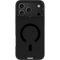 iPhone 17 Pro Case Hülle - Youngkit Hidden Sand MagSafe - Schwarz