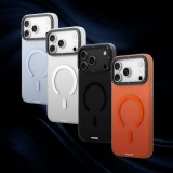 iPhone 17 Pro Case Hülle - Youngkit Hidden Sand MagSafe - Schwarz