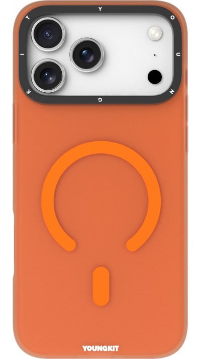 iPhone 17 Pro Max Case Hülle - Youngkit Hidden Sand MagSafe - Orange