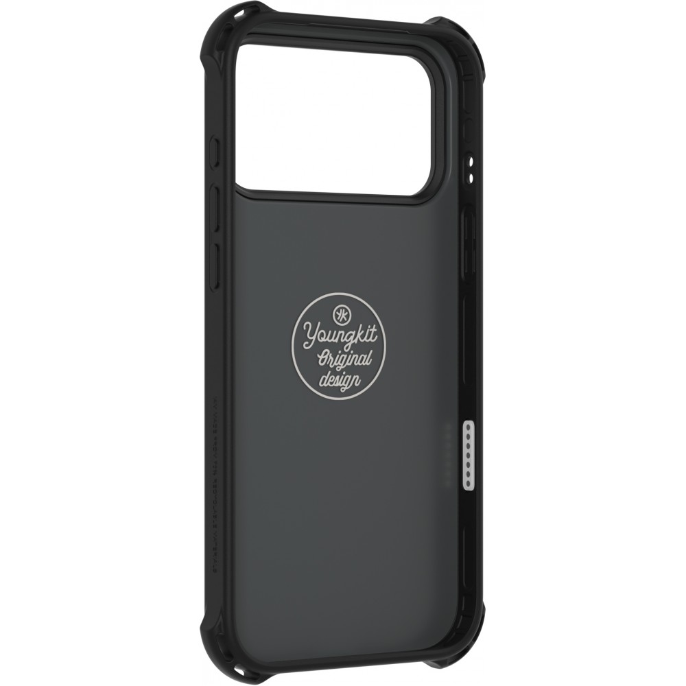 iPhone 17 Pro Max Case Hülle - Youngkit Secret Color Farbverlauf kompatibel mit MagSafe - Blau