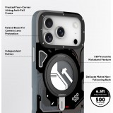 Coque iPhone 17 Pro Max - Youngkit Starship avec anneau stand 360° MagSafe - Noir