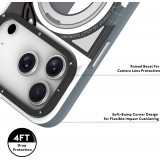 Coque iPhone 17 Pro Max - Youngkit Starship avec anneau stand 360° MagSafe - Noir