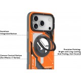 Coque iPhone 17 Pro Max - Youngkit Starship avec anneau stand 360° MagSafe - Noir
