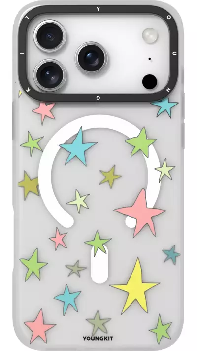 Coque iPhone 17 Pro Max - Youngkit Sweetheart Story MagSafe - Transparent