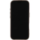 iPhone 17 Case H&uuml;lle - Wellenstruktur aus flexiblem Silikon im originalen minimalistischen Stil - Grau
