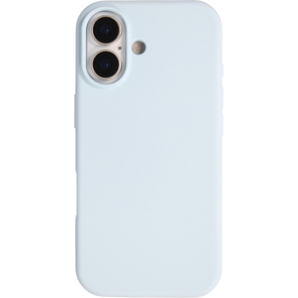 Coque iPhone 17 - Soft Touch - Bleu clair