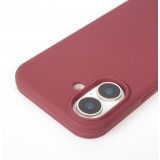 Coque iPhone 17 - Soft Touch - Bordeaux