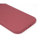 Coque iPhone 17 - Soft Touch - Bordeaux