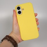 Coque iPhone 17 - Soft Touch - Jaune