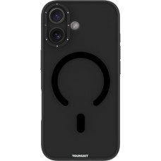 Coque iPhone 17 - Youngkit Hidden Sand MagSafe - Noir