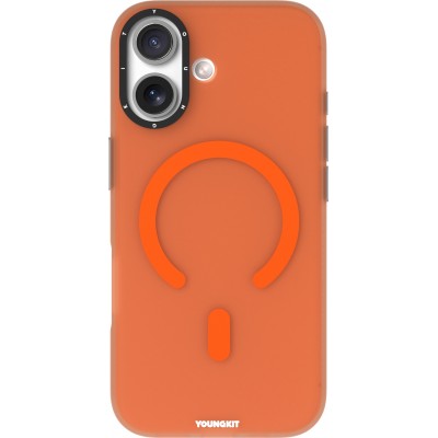 iPhone 17 Case Hülle - Youngkit Hidden Sand MagSafe - Orange