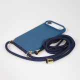 Coque iPhone Air - Bio Eco-Friendly nature avec cordon collier - Bleu