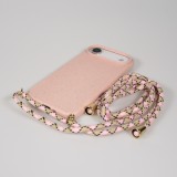 iPhone Air Case Hülle - Bio Eco-Friendly Vegan mit Handykette Necklace - Rosa