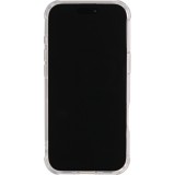 Coque iPhone Air - Bumper Glass Hybrid TPU silicone anti-choc - Transparent