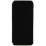 Coque iPhone Air - Gel souple avec vitre de protection caméra MagSafe - Argent