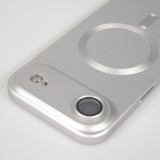 Coque iPhone Air - Gel souple avec vitre de protection caméra MagSafe - Argent