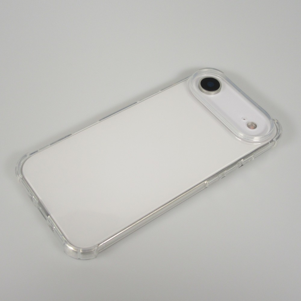 Coque iPhone Air - Gel Transparent Silicone Bumper anti-choc avec protections pour coins