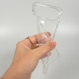 Coque iPhone Air - Gel Transparent Silicone Bumper anti-choc avec protections pour coins