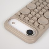 Coque iPhone Air - Murale ventouse pastel avec fixation sur surfaces - Brun