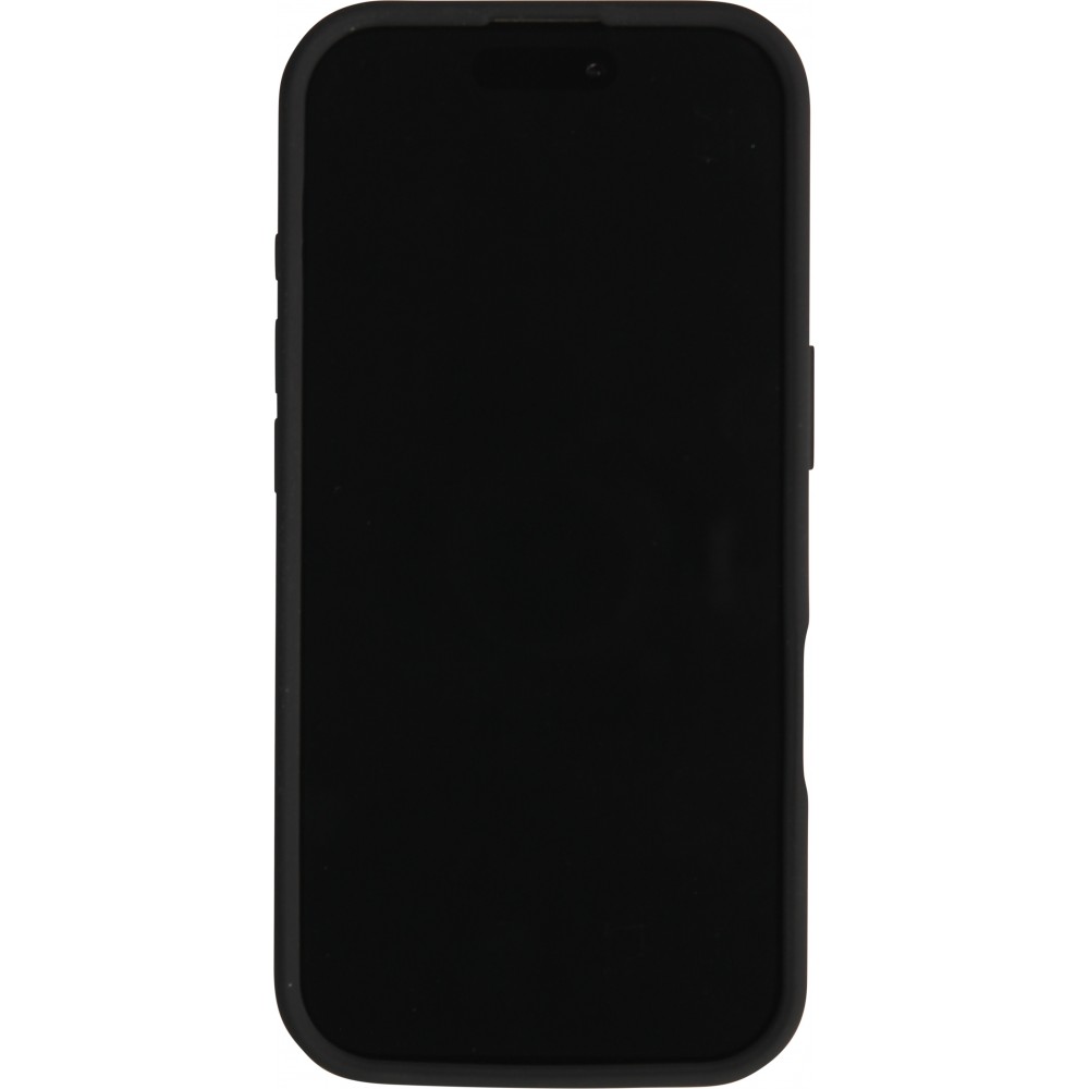 Coque iPhone Air - Murale ventouse pastel avec fixation sur surfaces - Noir