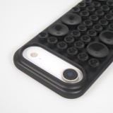 Coque iPhone Air - Murale ventouse pastel avec fixation sur surfaces - Noir
