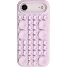 Coque iPhone Air - Murale ventouse pastel avec fixation sur surfaces - Violet