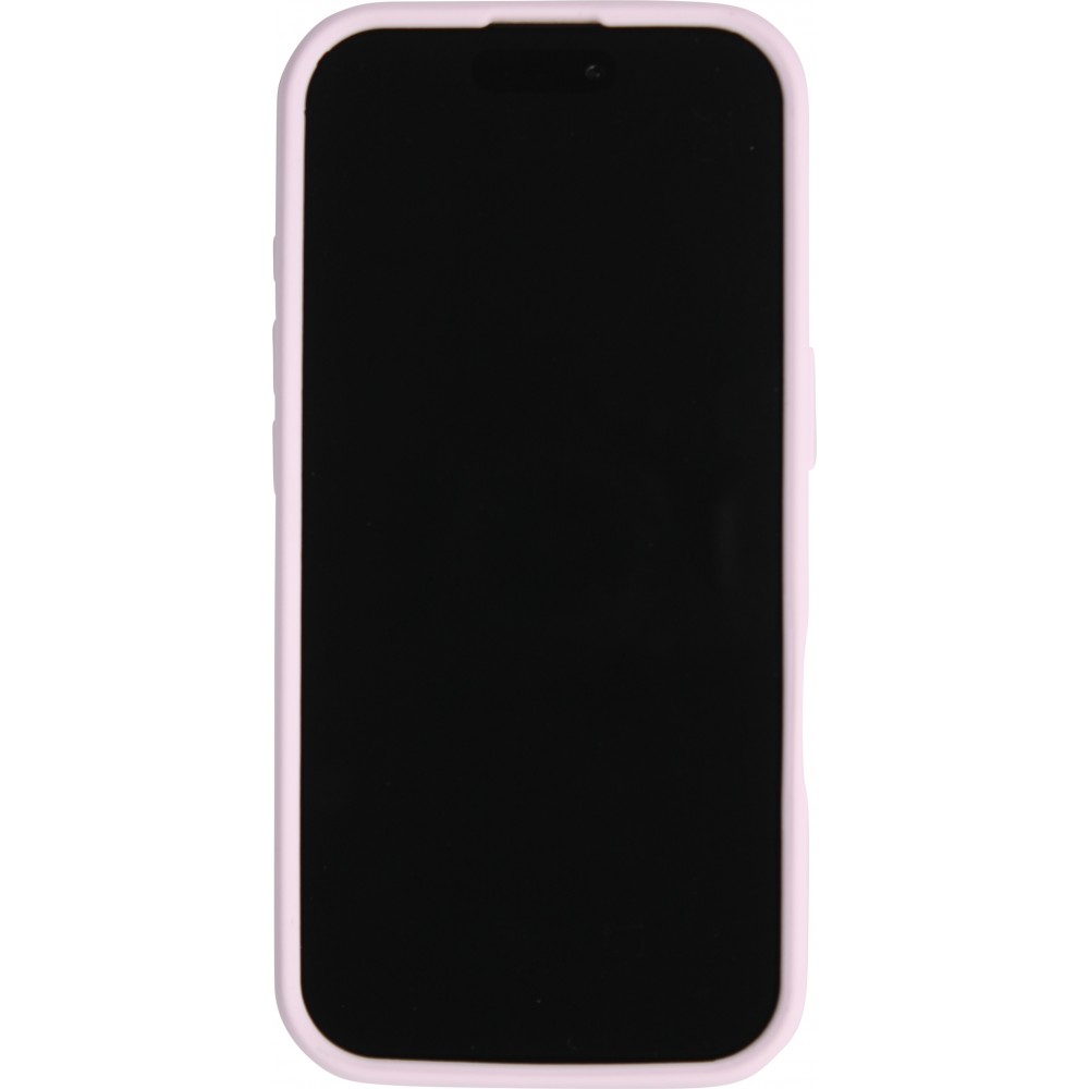 Coque iPhone Air - Murale ventouse pastel avec fixation sur surfaces - Violet
