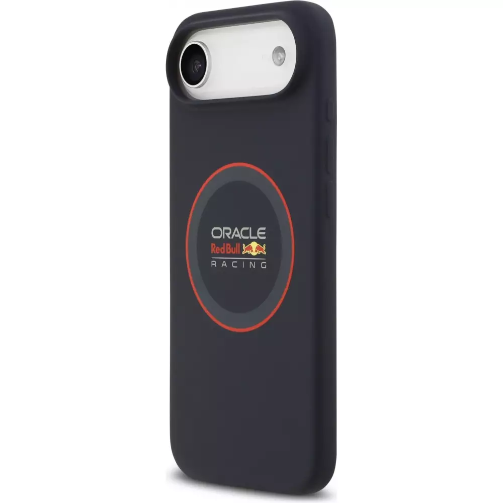 Coque iPhone Air - Red Bull Racing MagSafe en silicone avec anneau rouge - Bleu