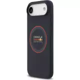 Coque iPhone Air - Red Bull Racing MagSafe en silicone avec anneau rouge - Bleu