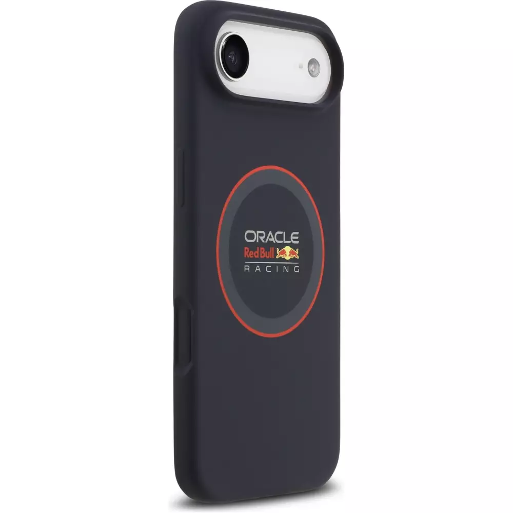 Coque iPhone Air - Red Bull Racing MagSafe en silicone avec anneau rouge - Bleu