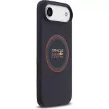 Coque iPhone Air - Red Bull Racing MagSafe en silicone avec anneau rouge - Bleu