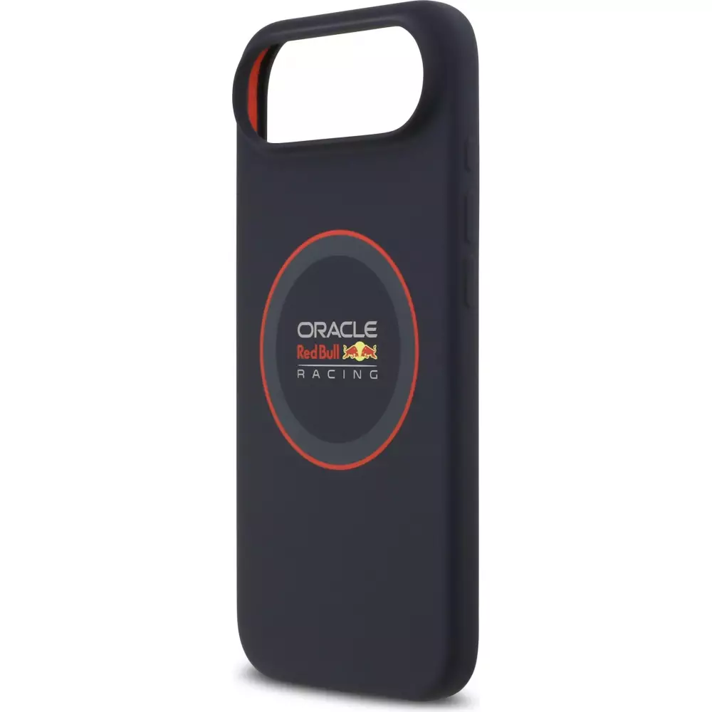 Coque iPhone Air - Red Bull Racing MagSafe en silicone avec anneau rouge - Bleu