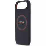 Coque iPhone Air - Red Bull Racing MagSafe en silicone avec anneau rouge - Bleu