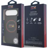 Coque iPhone Air - Red Bull Racing MagSafe en silicone avec anneau rouge - Bleu