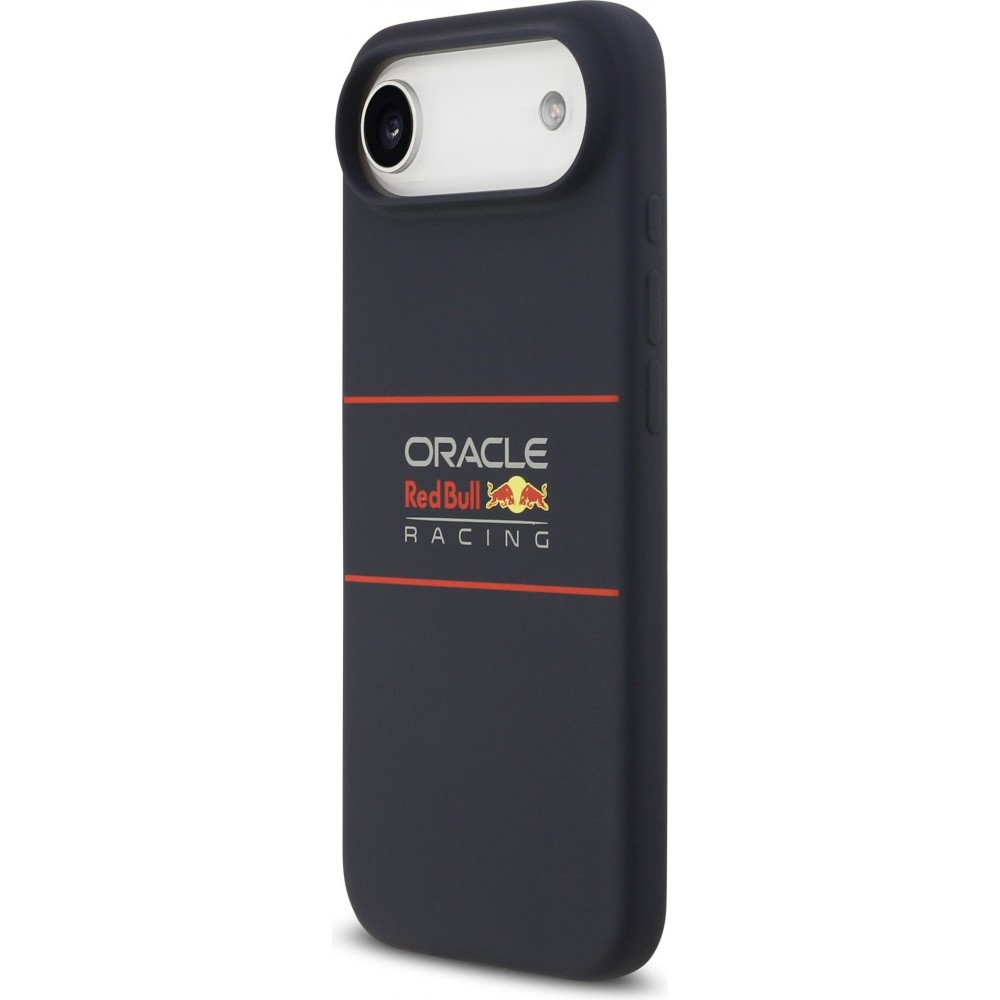 Coque iPhone Air - Red Bull Silicone Horizontal Centered Logo MagSafe - Bleu