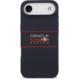 Coque iPhone Air - Red Bull Silicone Horizontal Centered Logo MagSafe - Bleu