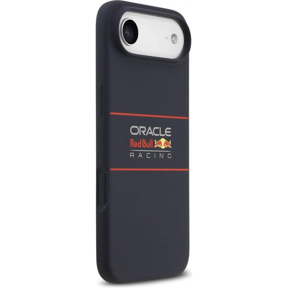 Coque iPhone Air - Red Bull Silicone Horizontal Centered Logo MagSafe - Bleu