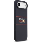 Coque iPhone Air - Red Bull Silicone Horizontal Centered Logo MagSafe - Bleu