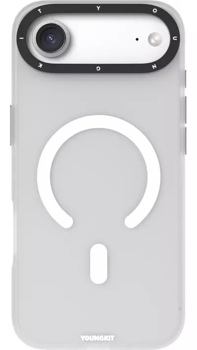 Coque iPhone Air - Youngkit Hidden Sand MagSafe - Blanc