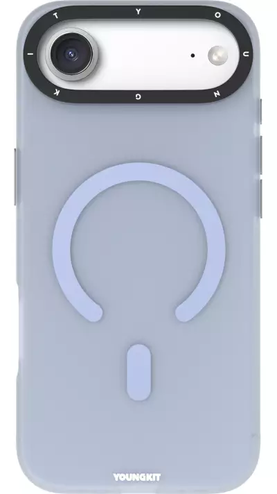Coque iPhone Air - Youngkit Hidden Sand MagSafe - Bleu