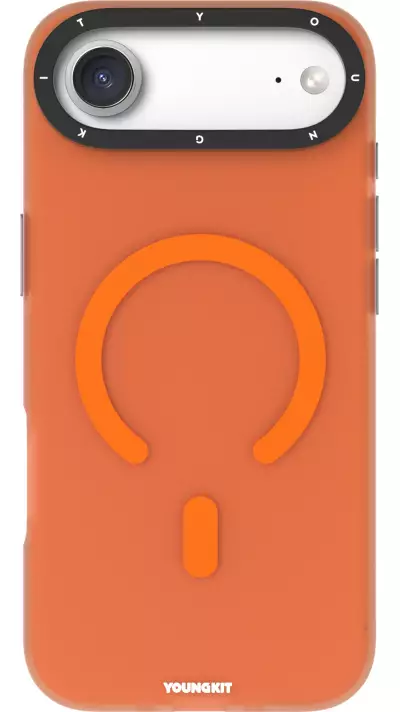 Coque iPhone Air - Youngkit Hidden Sand MagSafe - Orange