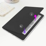 Coque Kindle Paperwhite 2024 (12e génération) - Ultra-transparent protection acrylique et TPU antichoc avec fonction veille / réveil - Gris